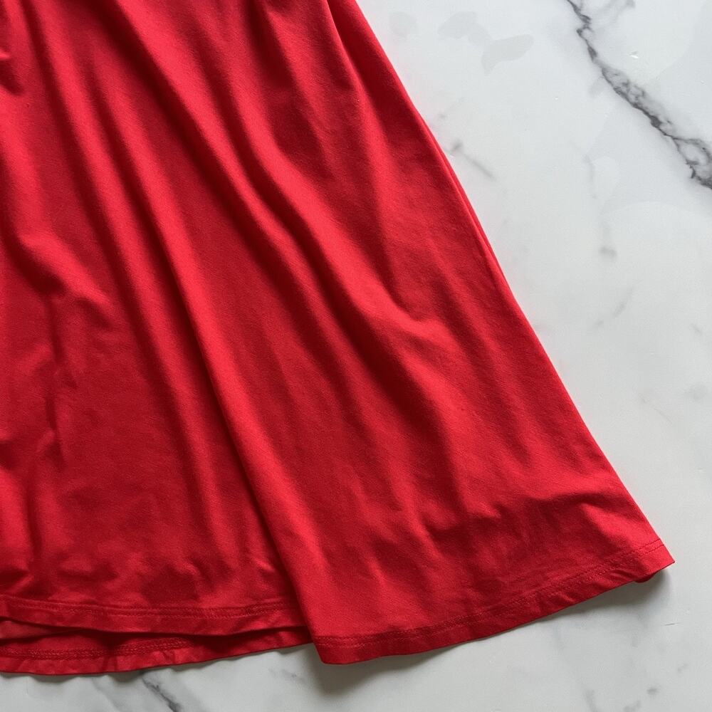 NWT Lovers and Friends Ken Dress Poppy Red Size Large Halter Fit & Flare - Picture 10 of 10